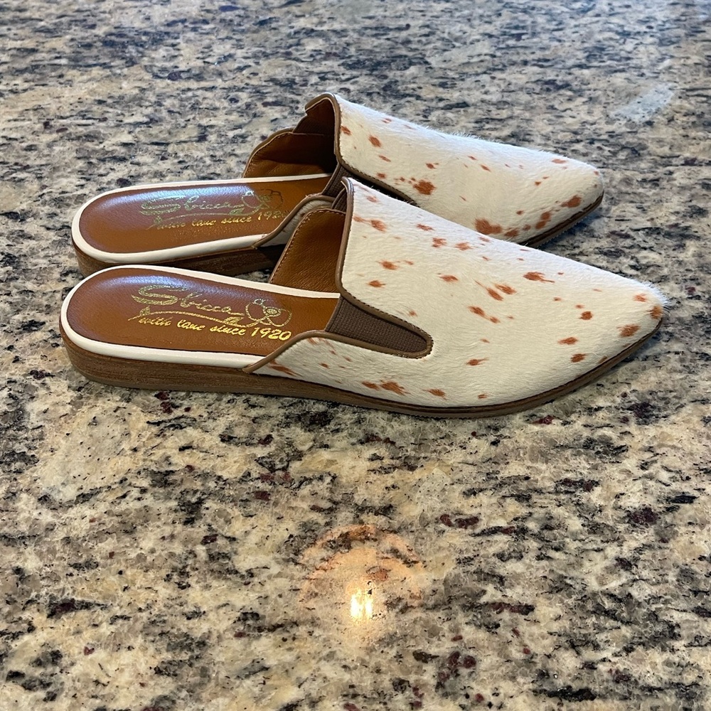 SBICCA FRANKIE MULE CALF HAIR WOMEN’S SIZE 7 - Picture 3 of 5